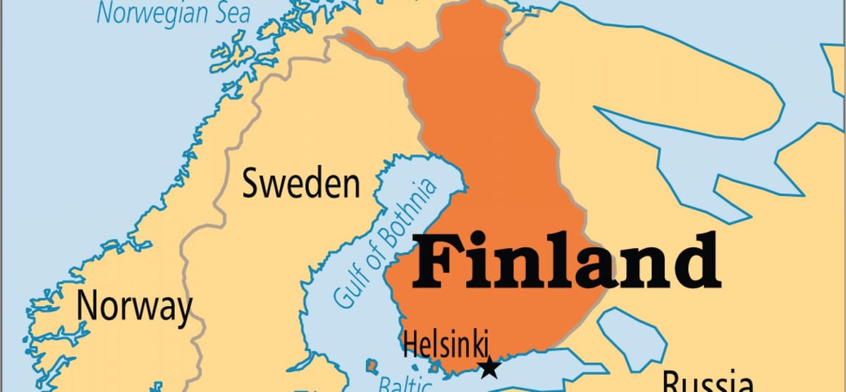 Mapa helsinki Finsko