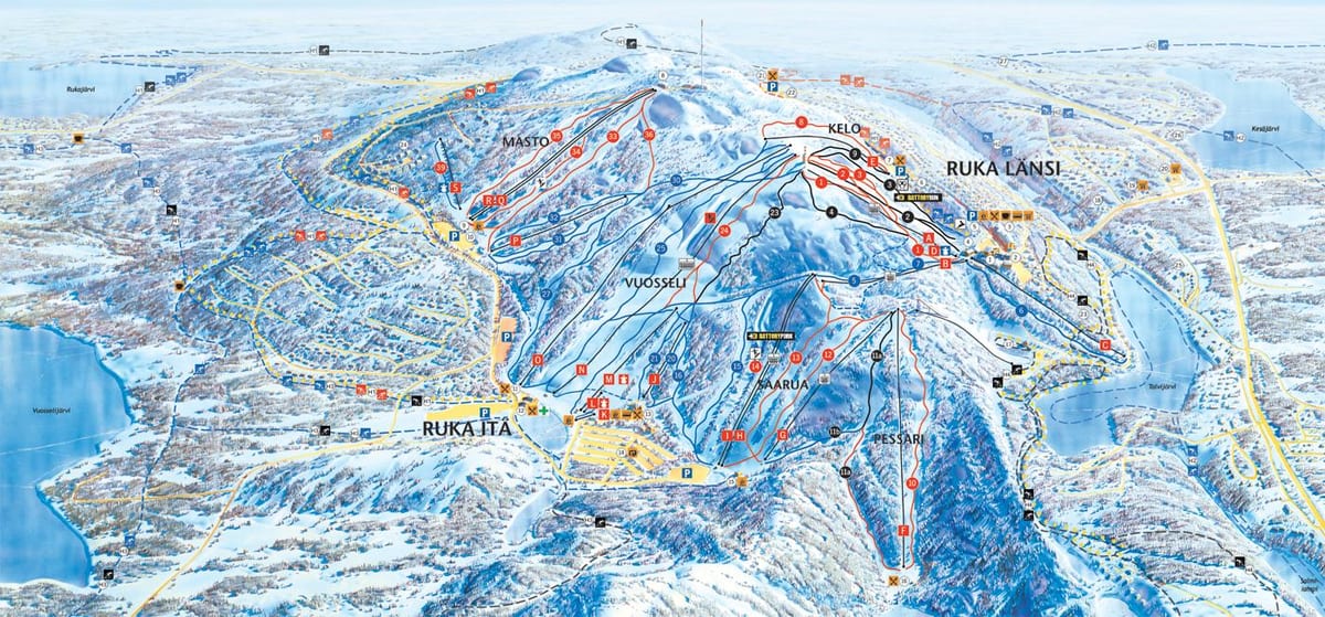 Mapa ruka Finsko