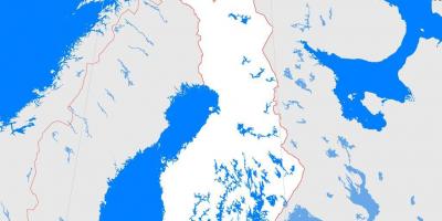 Mapa Finska osnovy