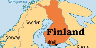 Mapa helsinki Finsko